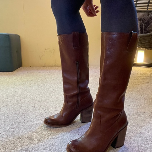 Frye Alexis Inside Zip Motorcycle Women Boots 9.5 - Picture 10 of 10